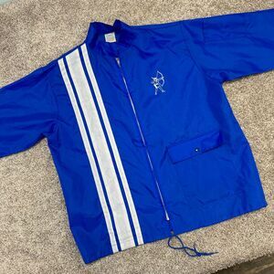 Vintage Ebert Sportswear Windbreaker Jacket Stripe Archery Men Large USA‎ (354)